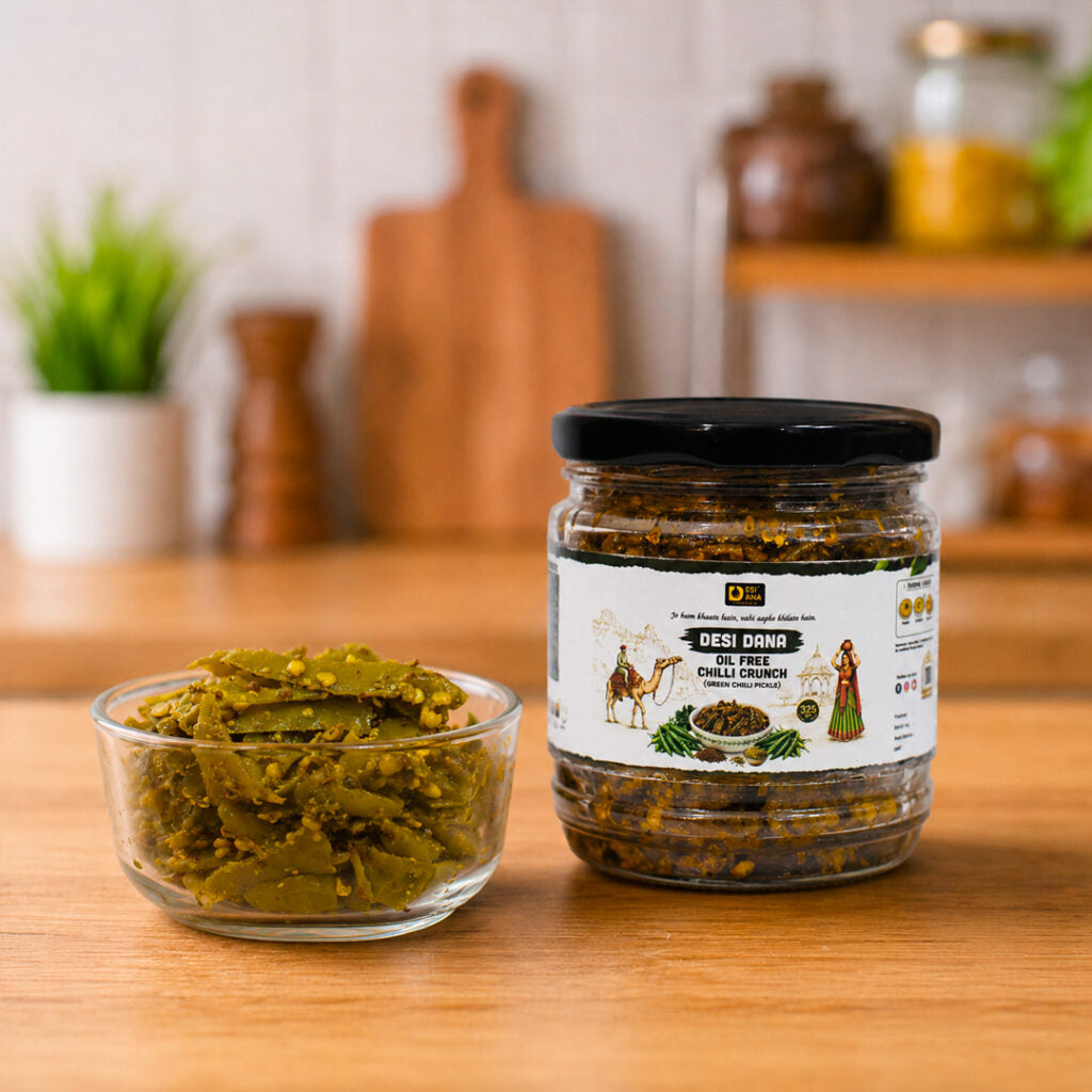 Rajasthani Green Chilli Pickle
