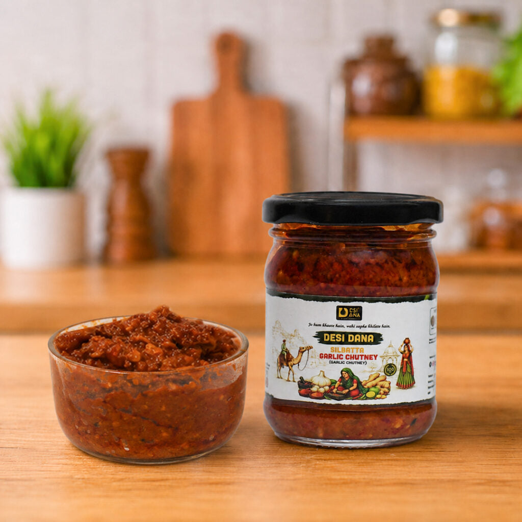 Silbatta Red Chilli Garlic Chutney