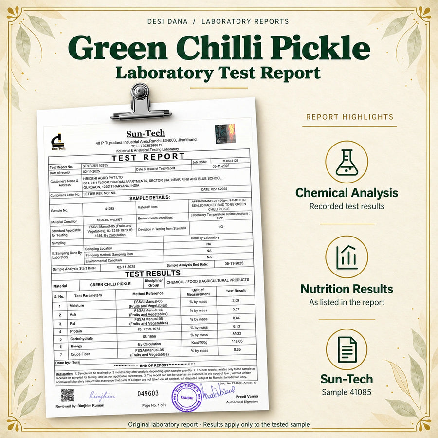 Rajasthani Green Chilli Pickle