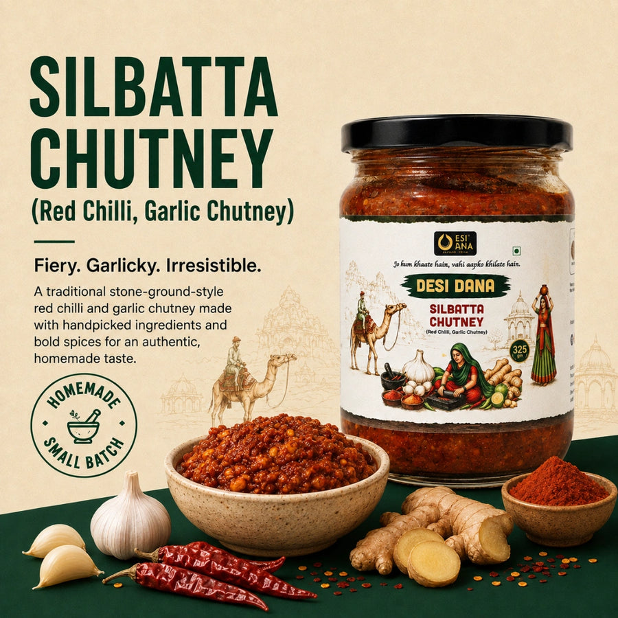 Silbatta Red Chilli Garlic Chutney