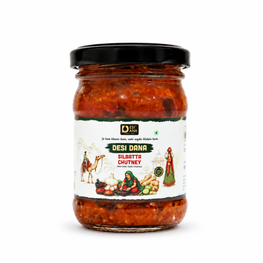 Silbatta Red Chilli Garlic Chutney