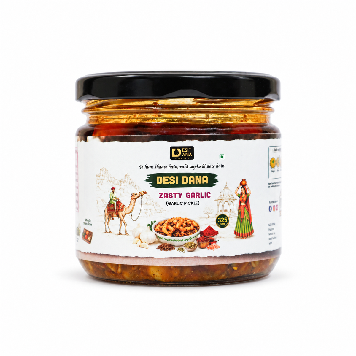Rajasthani Garlic Pickle