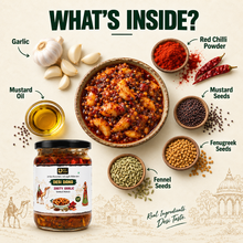 Rajasthani Garlic Pickle