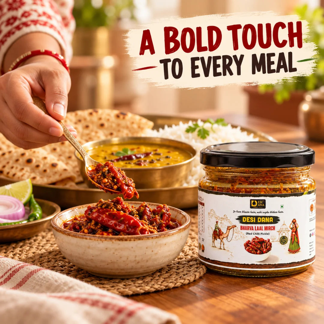 Bharva Laal Mirchi Pickle