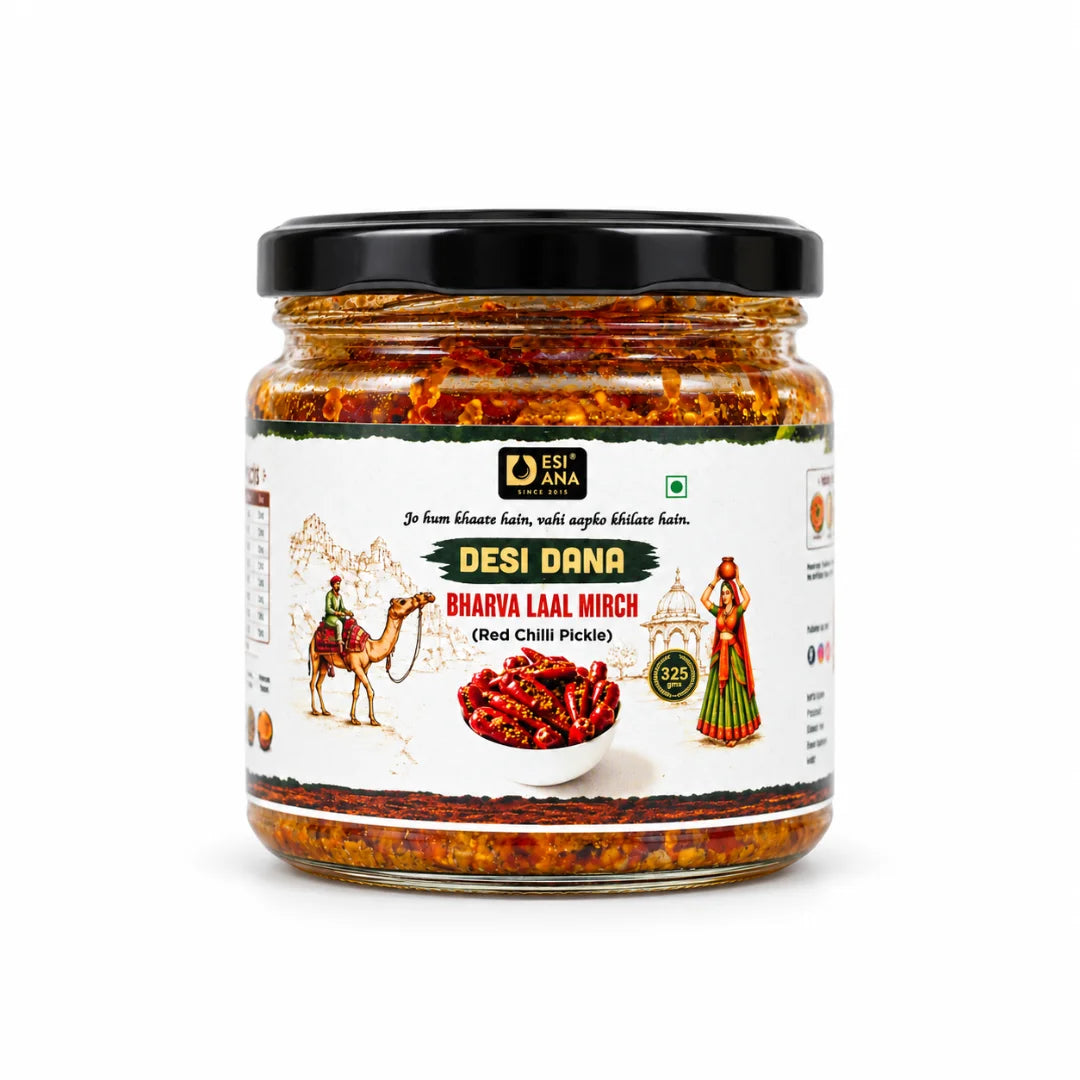 Bharva Laal Mirchi Pickle