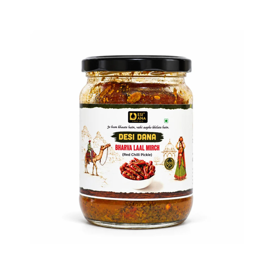 Bharva Laal Mirchi Pickle