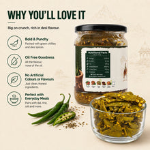 Rajasthani Green Chilli Pickle