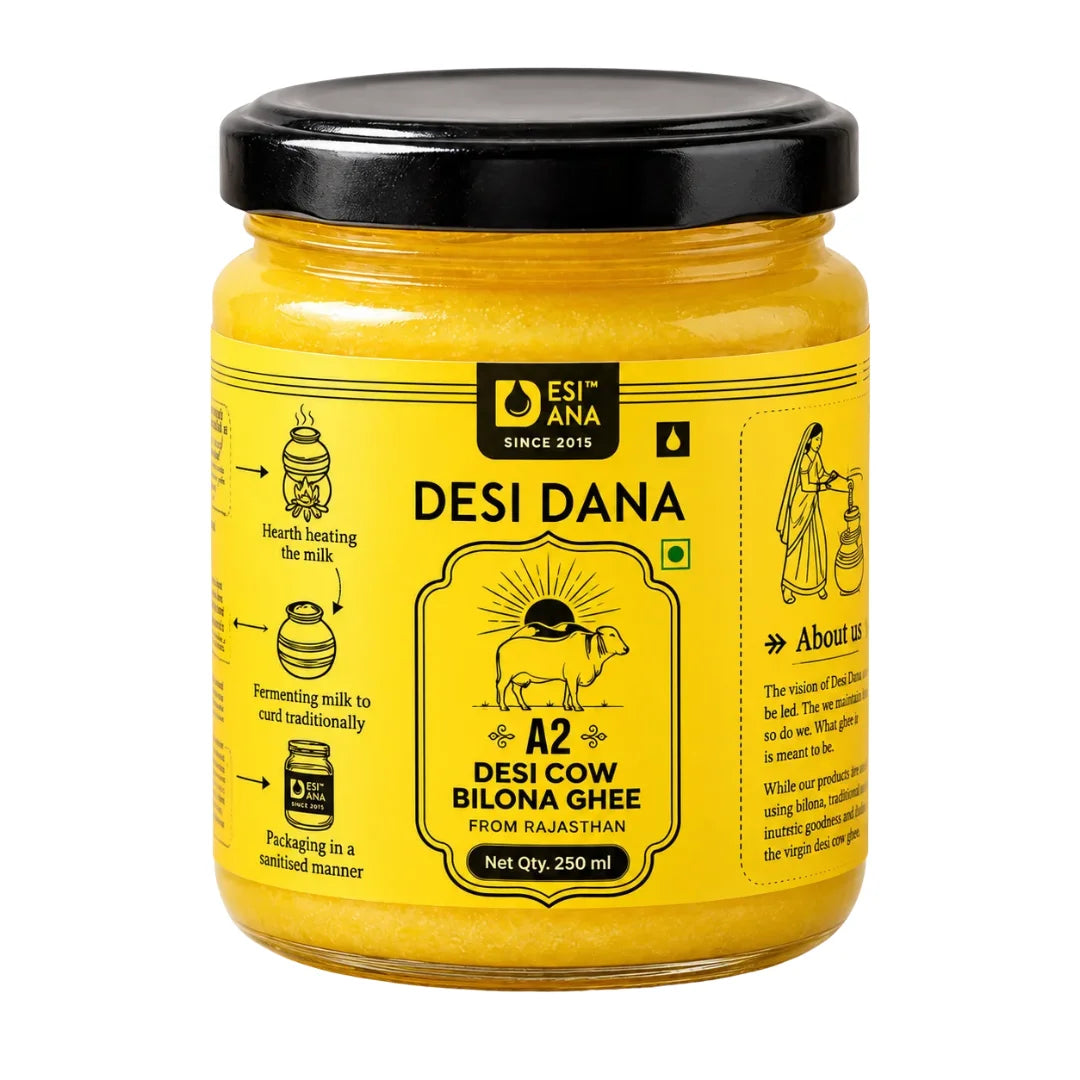 Desi Dana Cow A2 Bilona Ghee